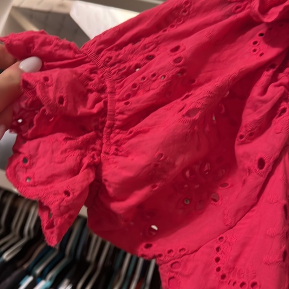 Tea & Cup Hot Pink Romper - Picture 4 of 6